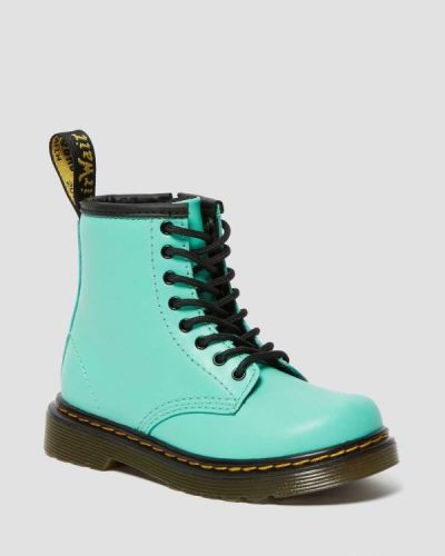 Botas Con Cordones Dr Martens Toddler 1460 Cuero Para Niños DR0510V